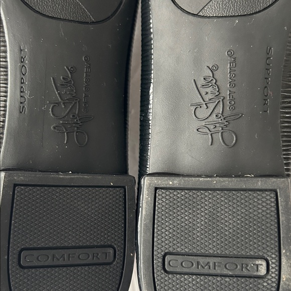 Life Stride Black Flats,Buckle, active arch, soft system, flex, support, sz 7.5M - Picture 9 of 15